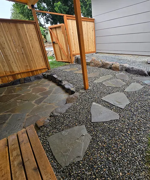 Pensilvanya flagstone Installation in Edmonds 